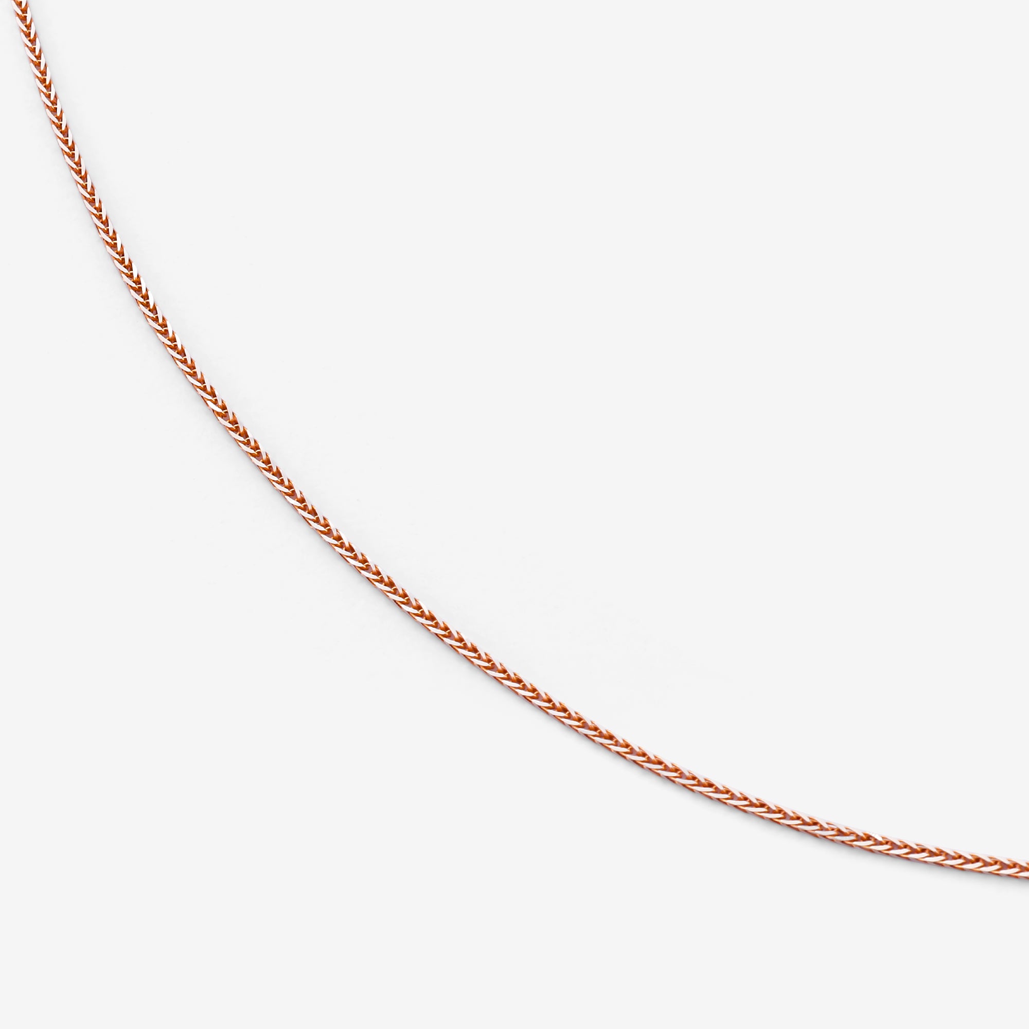 18k two tone chain 40cm