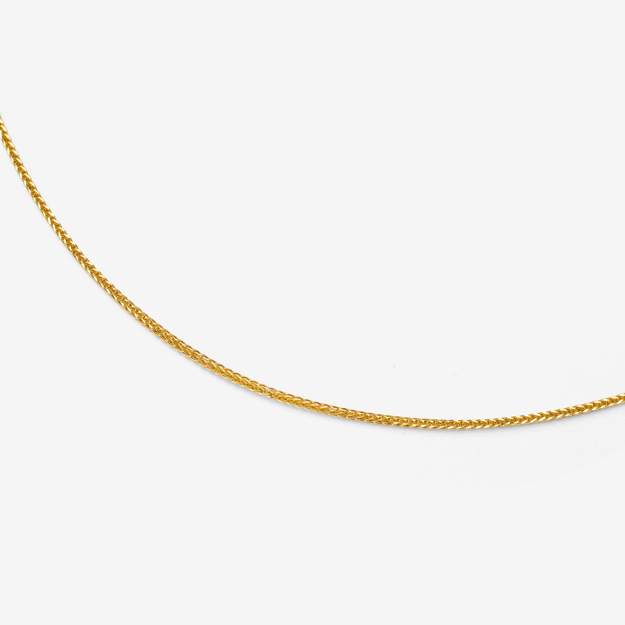 18k yellow gold chain 44cm