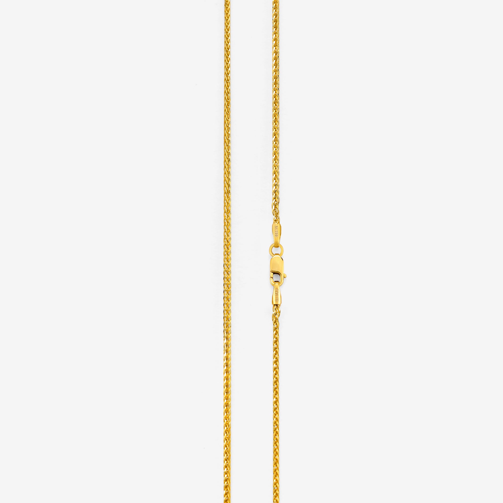 18k yellow gold chain 44cm