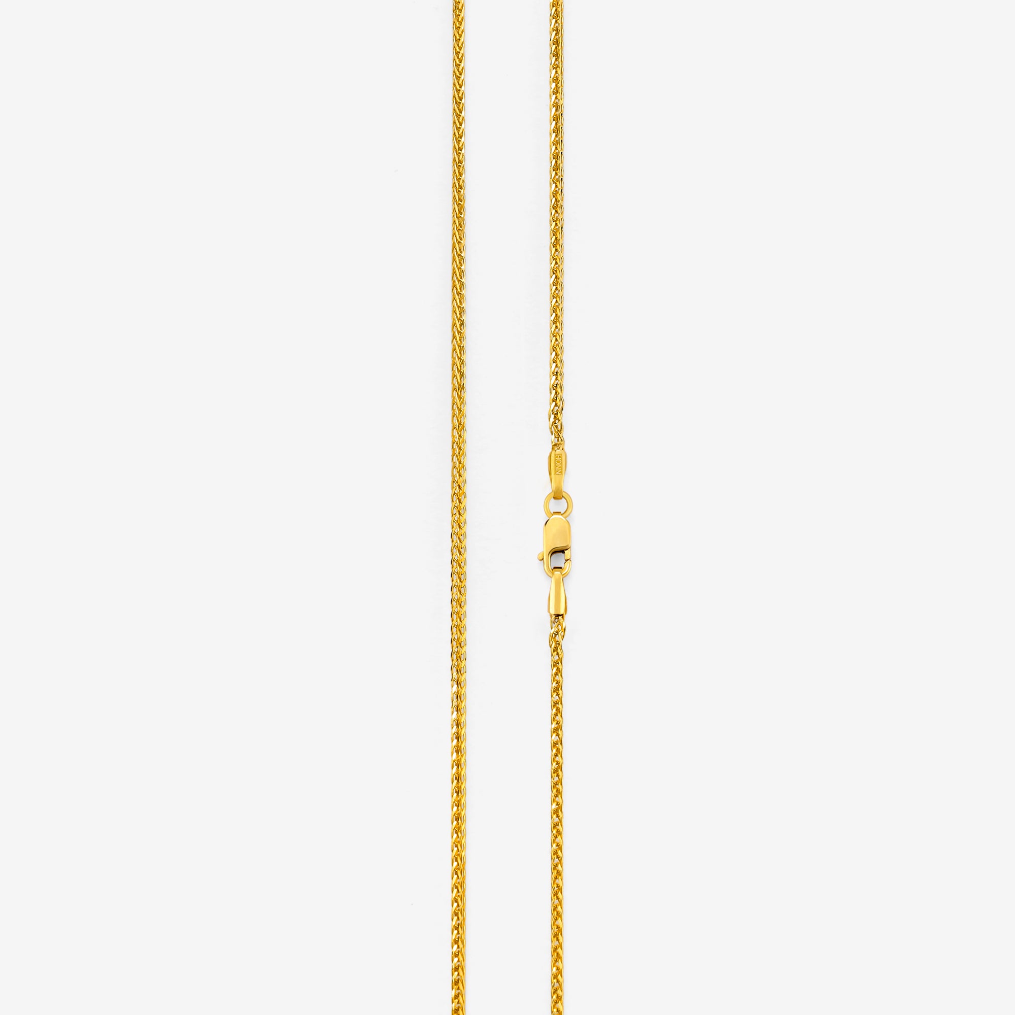 18k yellow gold chain 44cm