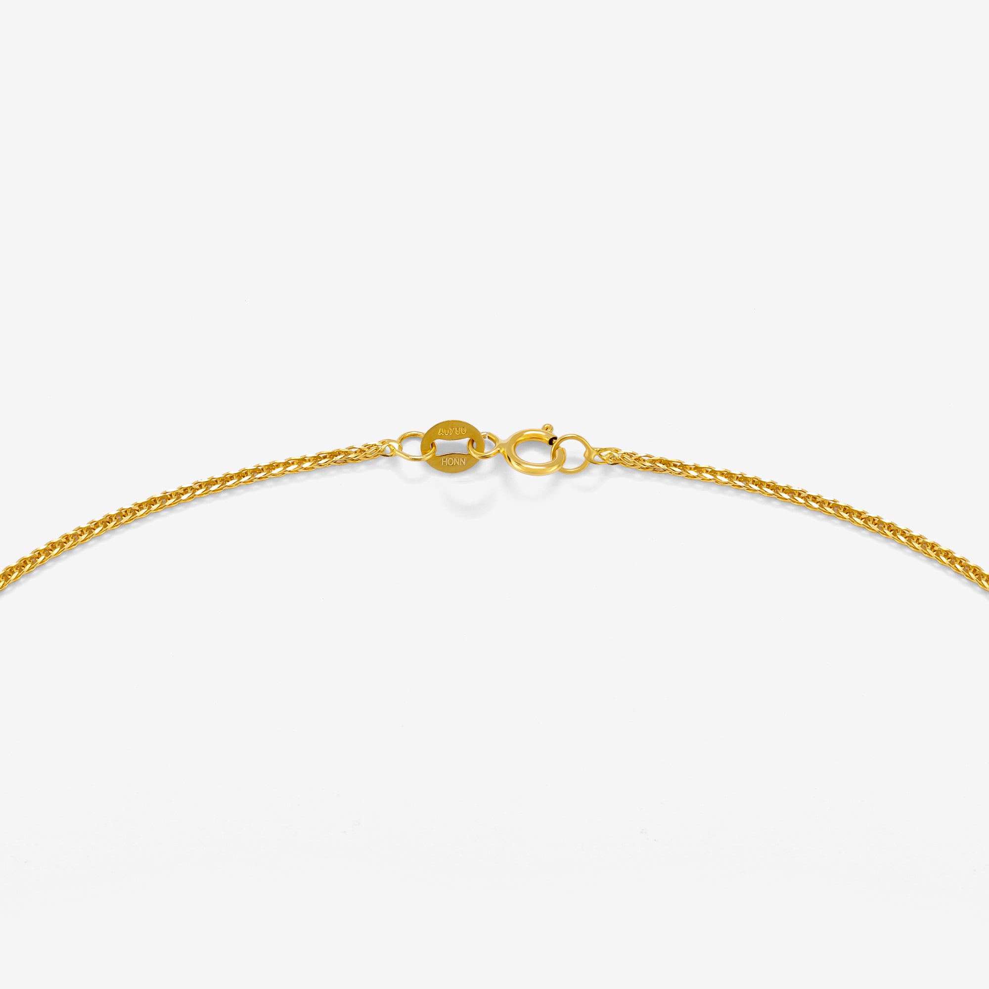 18k yellow gold chain 45cm