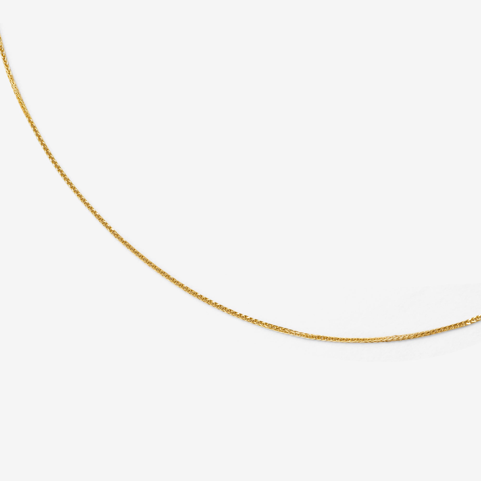 18k yellow gold chain 42cm