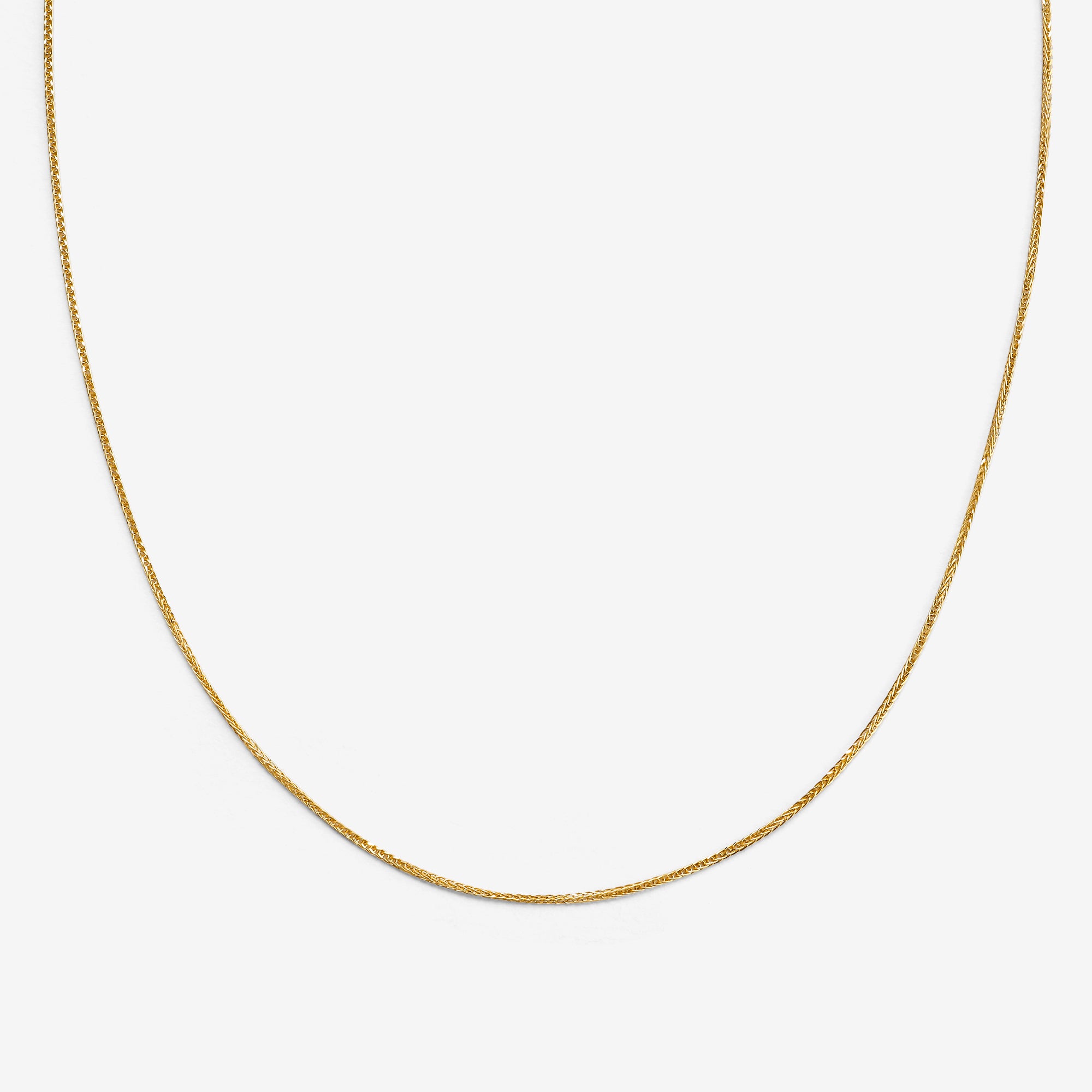 18k yellow gold chain 42cm